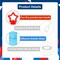 32 Pack Mini Star Bubble Wands for Kids Party Favors, Assorted Red, White Blue Bubble in Bulk Summer Toy
